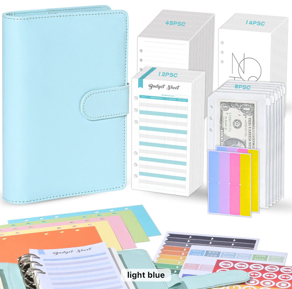 Budget Binder (Choose Color)