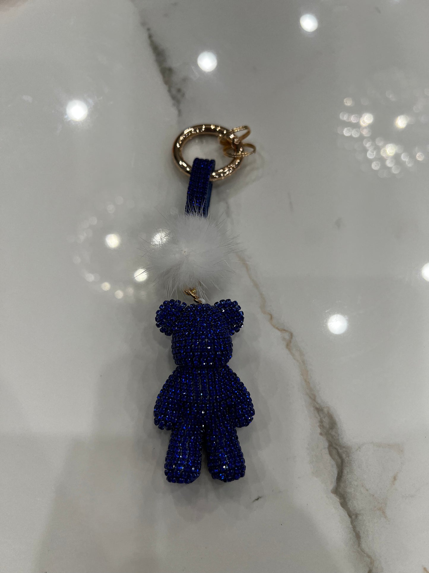 Bling Bear Keychain